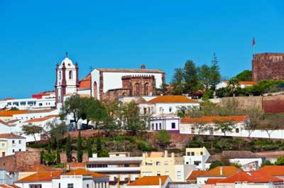 Silves Cathedral, Algarve, Portugal.