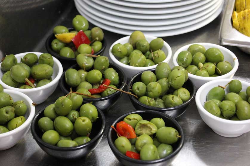 Olives are a staple of Spanish cuisine.