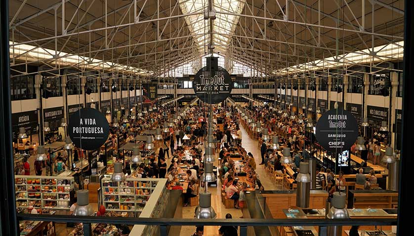 Time Out Mercado da Ribeira, Lisbon.