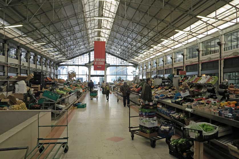 Fruit and vegetable market, Lisbon.