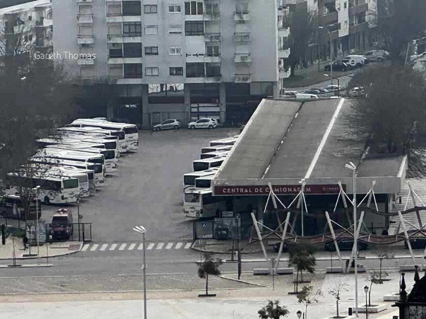 Tomar Bus Station, Tomar, Portugal.