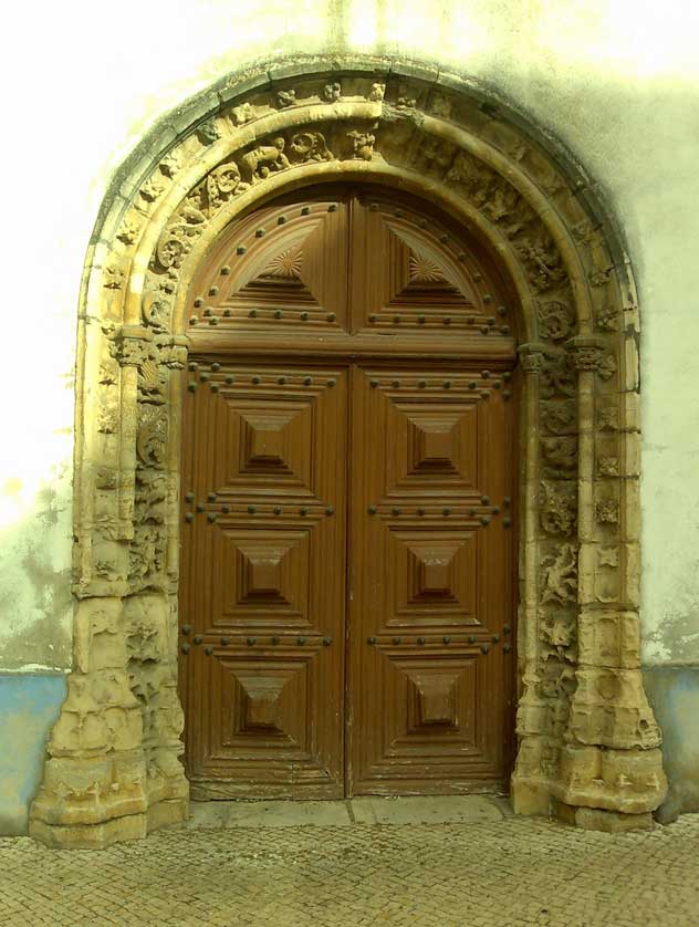 Manueline-style doorway.
