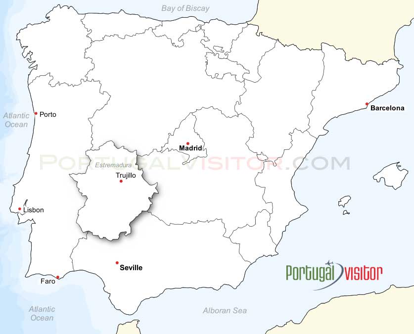 Trujillo map.