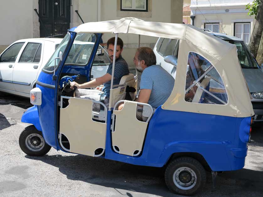 Tuk-tuk, Lisbon, Portugal.
