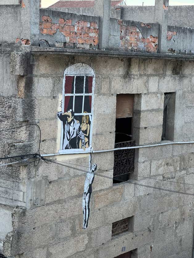 Street art in Verín.