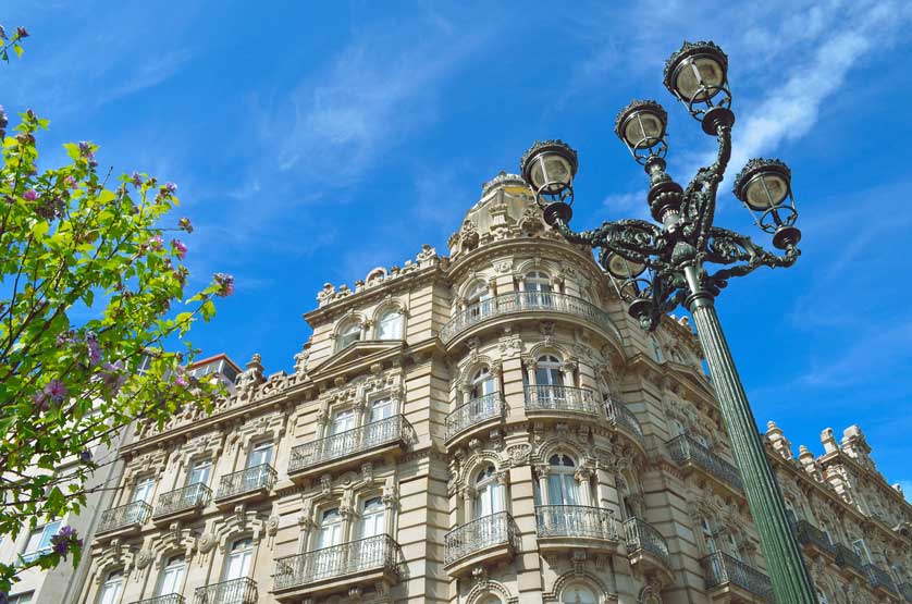 Architecture, Vigo, Galicia, Spain.