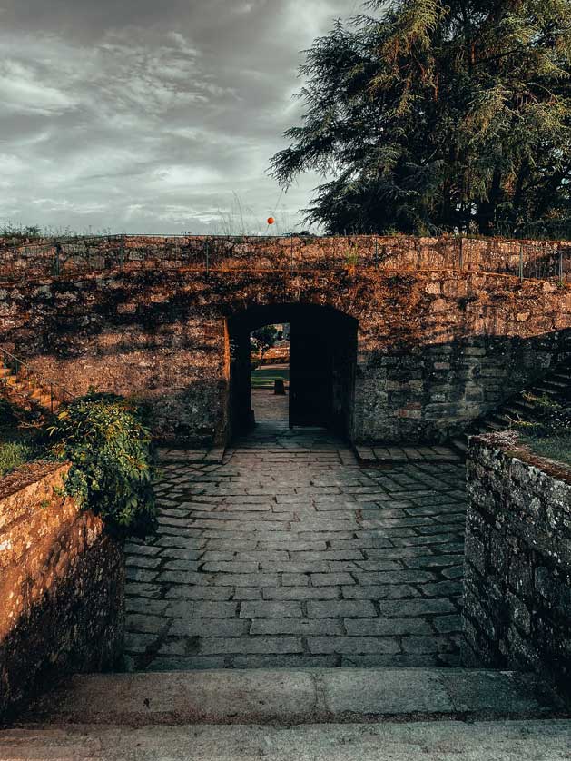 The castle and its walls in Vigo date from the 17th century.