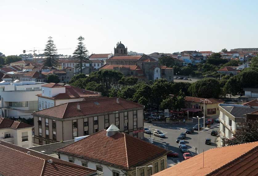 The historic center of the town.