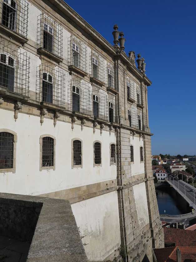 The Rio Ave reaches the sea in Vila do Conde.