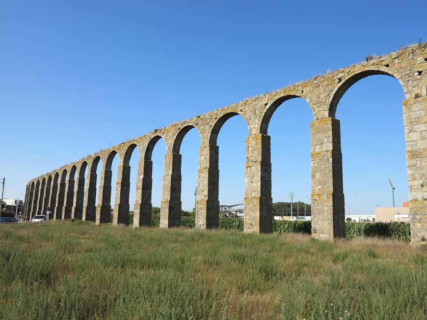 Santa Clara Aqueduct, Vila do Conde, Portugal.