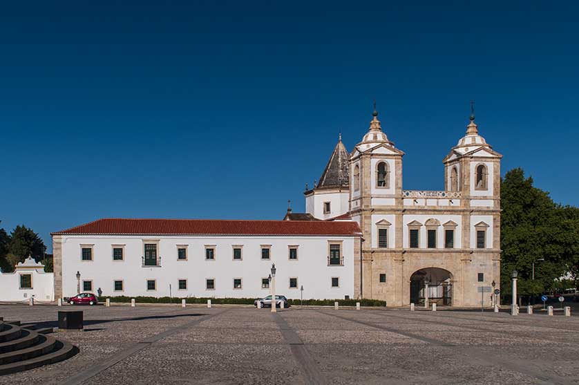 The grand architecture of Vila Viçosa, Portugal.