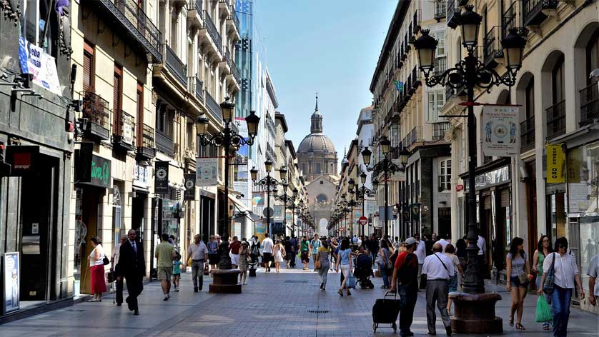 The streets of the city.